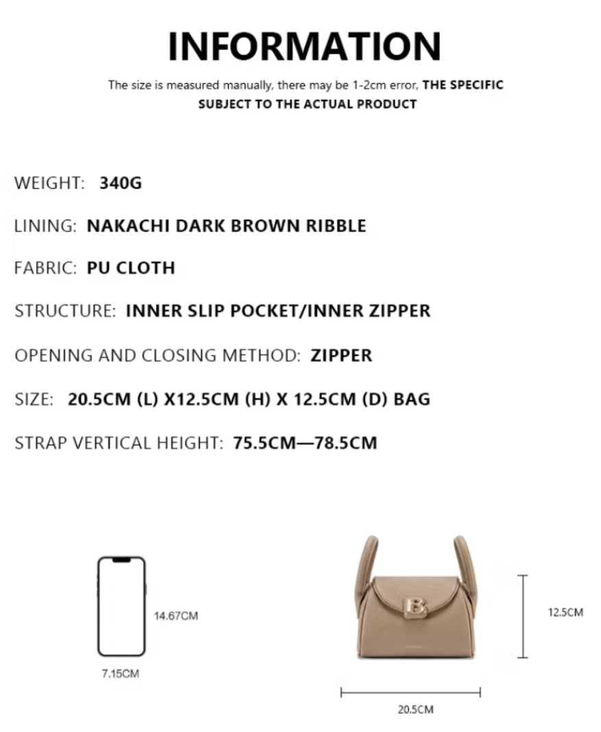 Bostanten - woman handbag big capacity sling bag