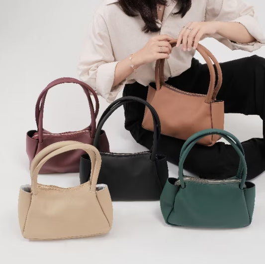 Tinyblack- Rose Shoulderbag Leather elegant